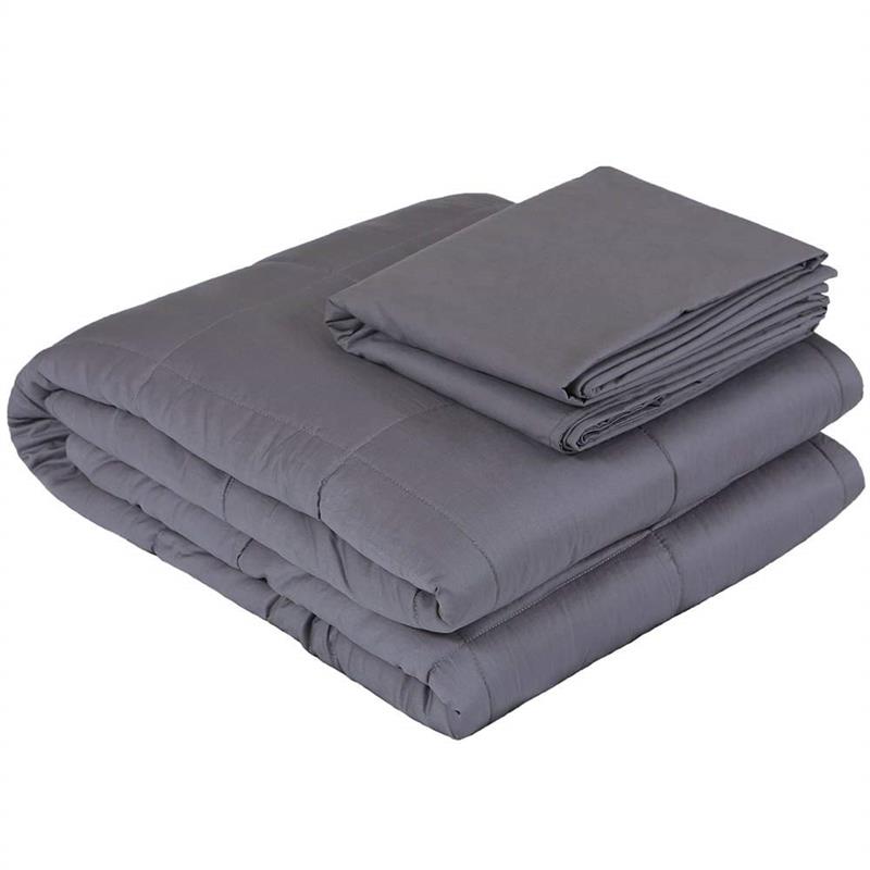 cotton duvt cover weighted blanket dark grey weighted blanket cover