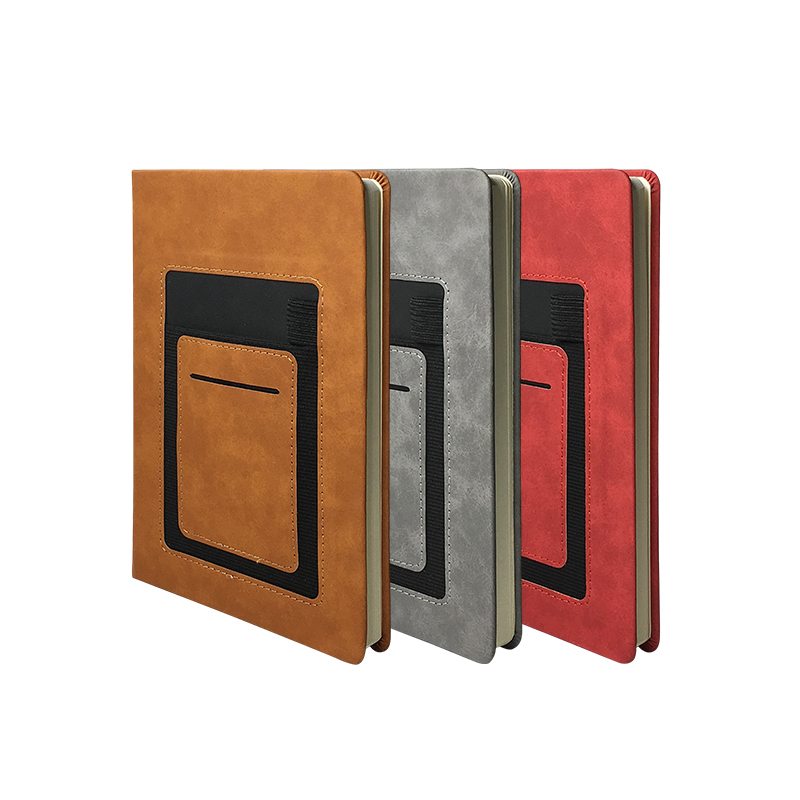 A5 PU Cover Note Book With Pocket  TH-G335