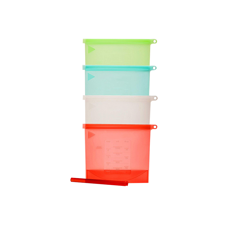 Reusable Silicone Food Storage Bag Airtight Container TH-K6176