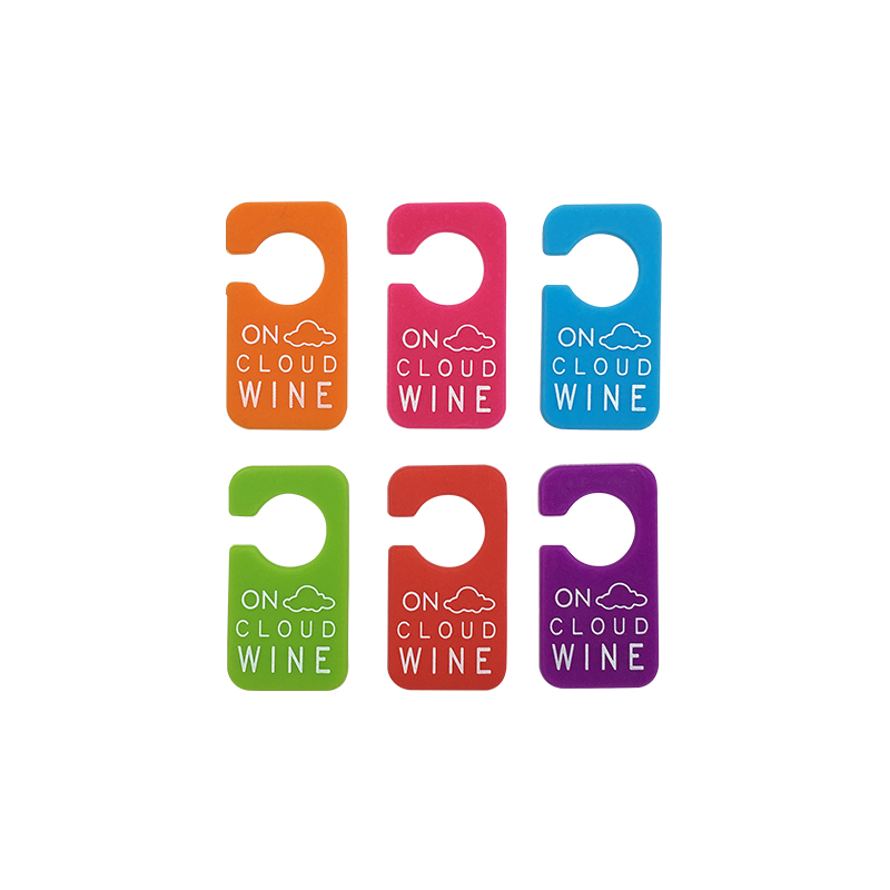Silicone wine charms set of 6 TH-K6179