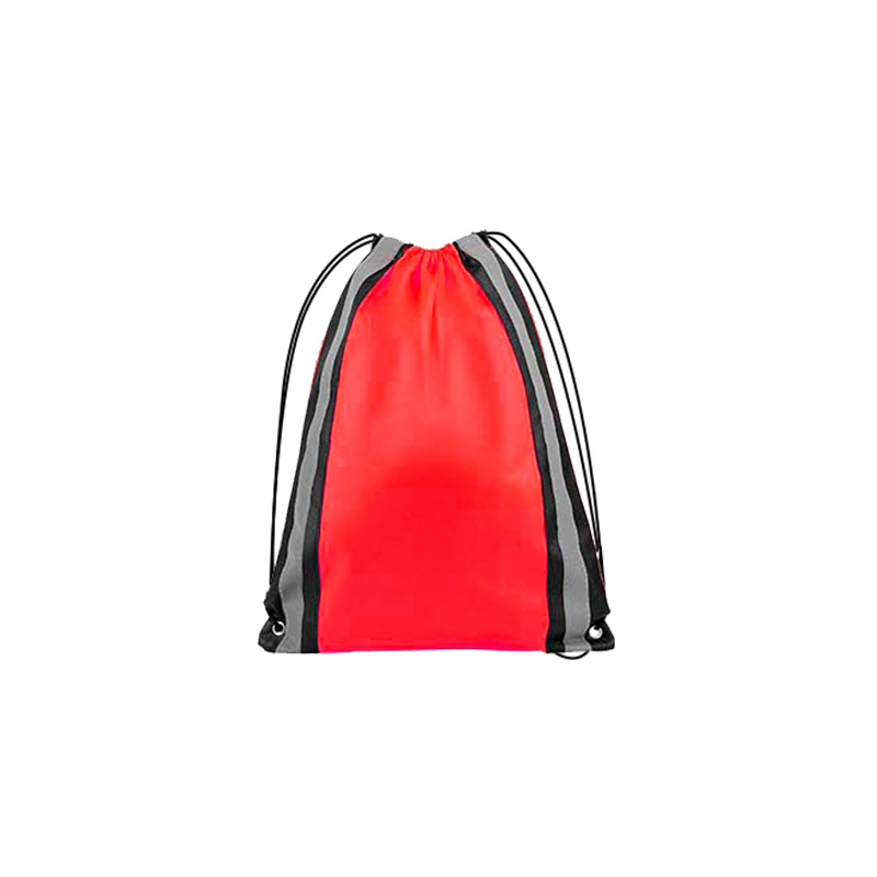 Drawstring Backpack with reflective band ZKBS8682